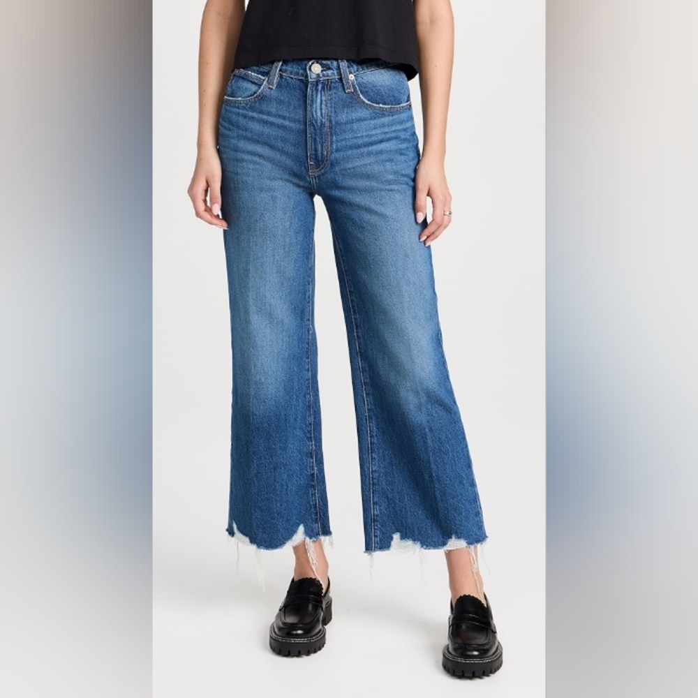 FRAME Beluga Modern Chew Jeans Wide Leg Loose 34